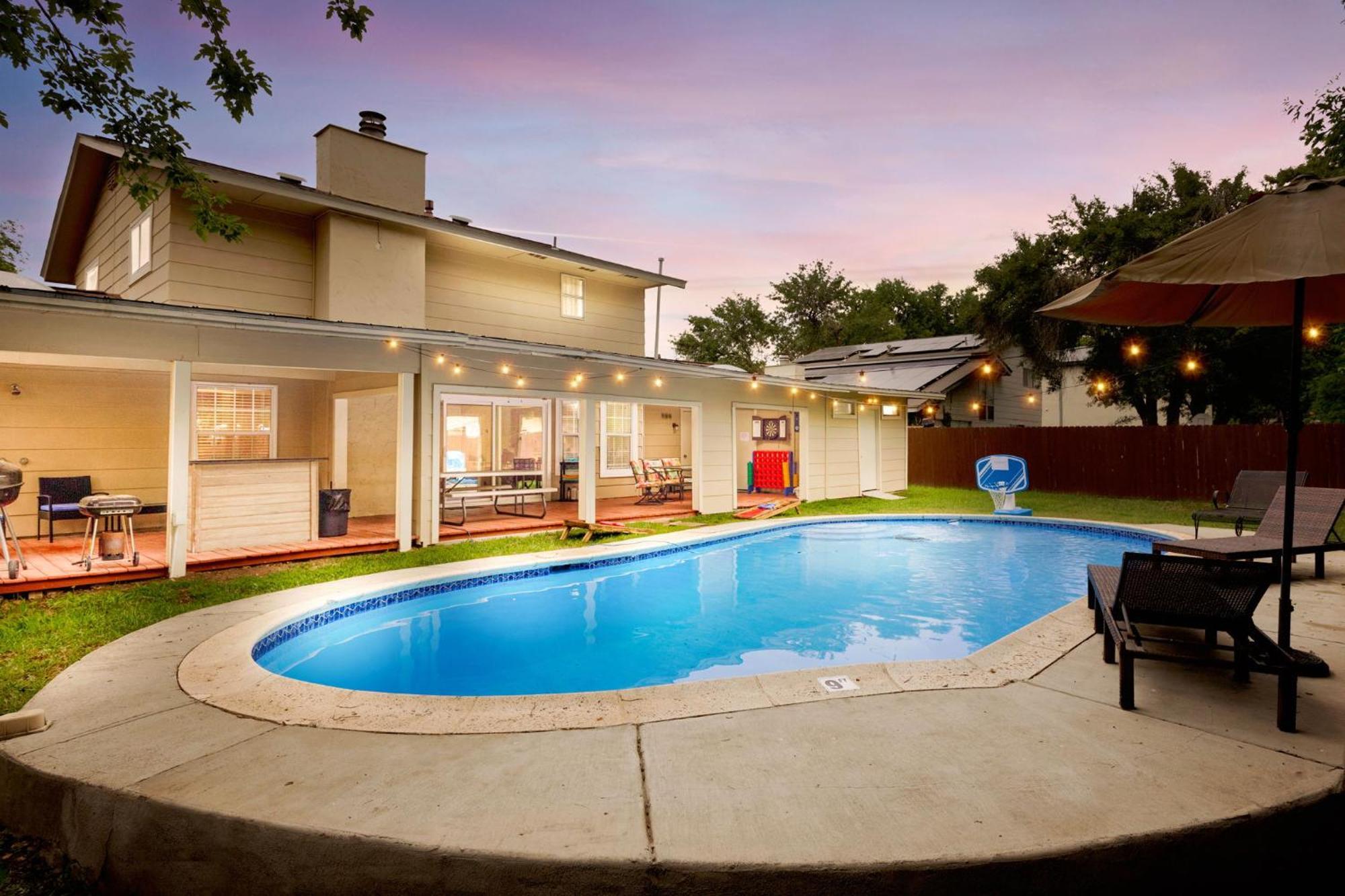 סן אנטוניו Spacious 4 Bedroom With Pool-Minutes To Seaworld And Lackland Afb מראה חיצוני תמונה